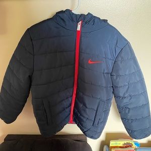 Nike heavy jacket, size 7